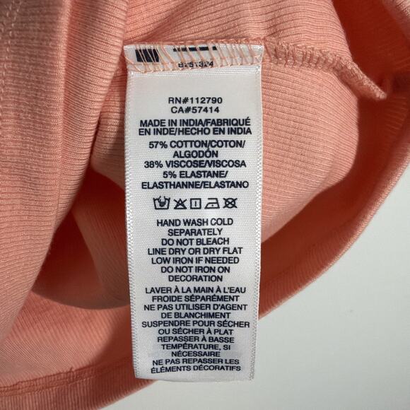 True Religion Studded Horseshoe V Neck Short Sleeve Button Henley Large NWT Rib - Picture 8 of 9